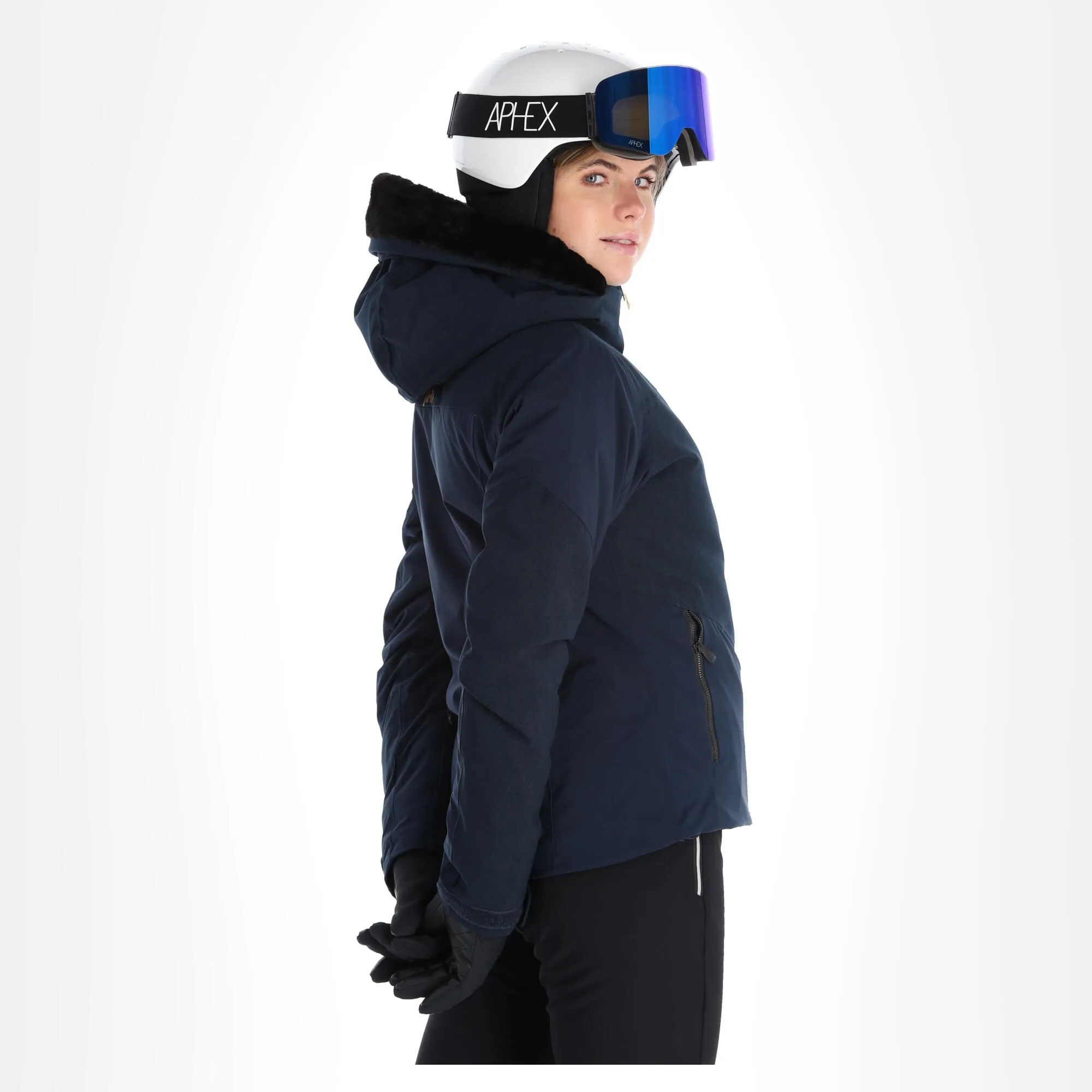 Helly Hansen, Valdisere 2.0 Skijacke Damen Navy Blau 5 Helly Hansen, Valdisere 2.0 Skijacke Damen Navy Blau – Bild 3