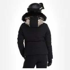 High Society, Harper Skijacke Damen Caramel Braun, Schwarz -Icepeak Geschaft high society ski jacket aa jas gevoerd dames caramel bruin zwart 22highs101v2 BI 03