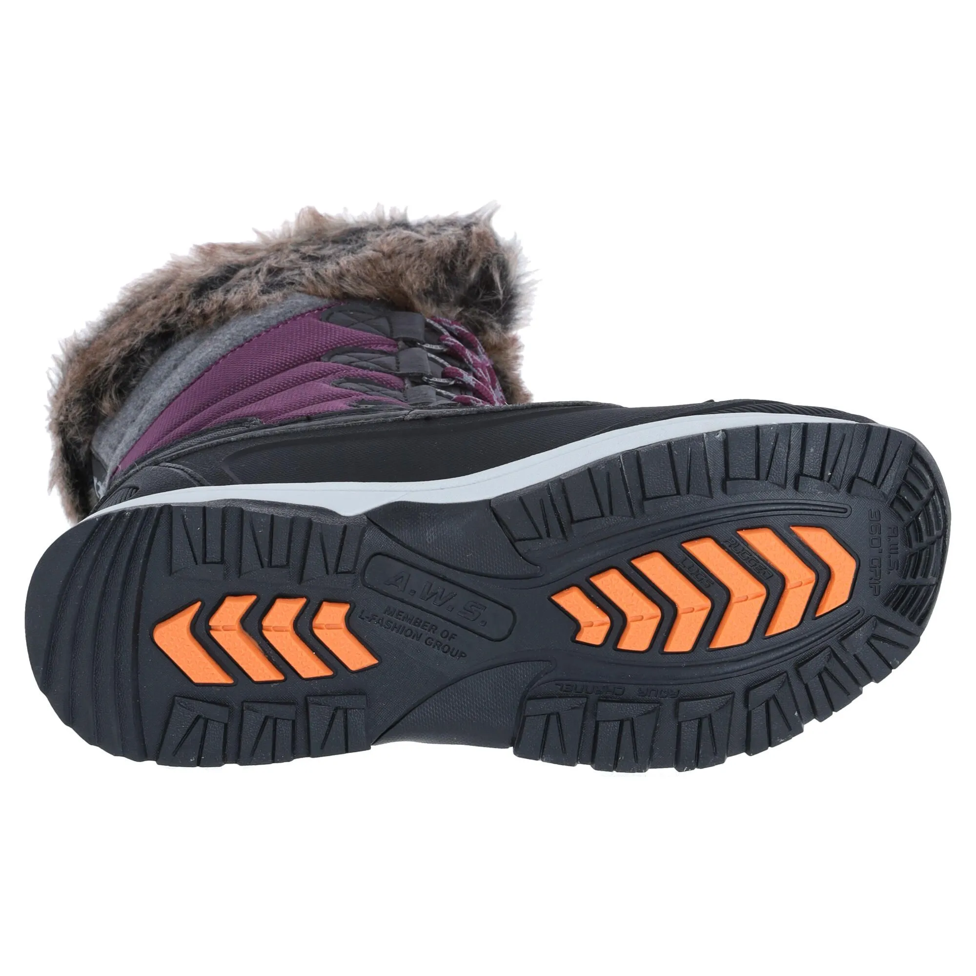 Icepeak, Ansina Ms Schneeschuhe Damen Violett 7 Icepeak, Ansina Ms Schneeschuhe Damen Violett – Bild 5