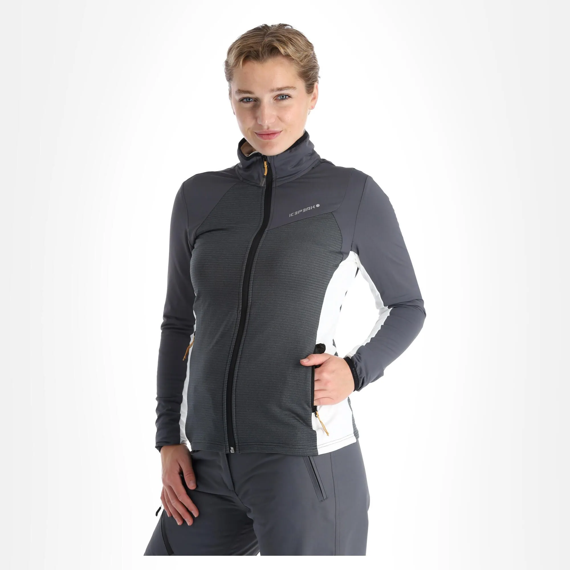 Icepeak, Bedias Jacke Damen Granite Grau 4 Icepeak, Bedias Jacke Damen Granite Grau – Bild 2