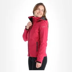 Icepeak, Boise Softshell Skijacke Damen Bordeaux Rot -Icepeak Geschaft icepeak boise ac softshell jas dames bordeaux rood AC21ice216b BI 04