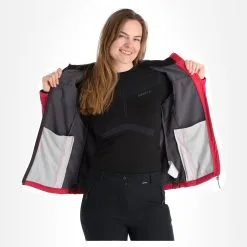 Icepeak, Boise Softshell Skijacke Damen Bordeaux Rot -Icepeak Geschaft icepeak boise ac softshell jas dames bordeaux rood AC21ice216b BI 05