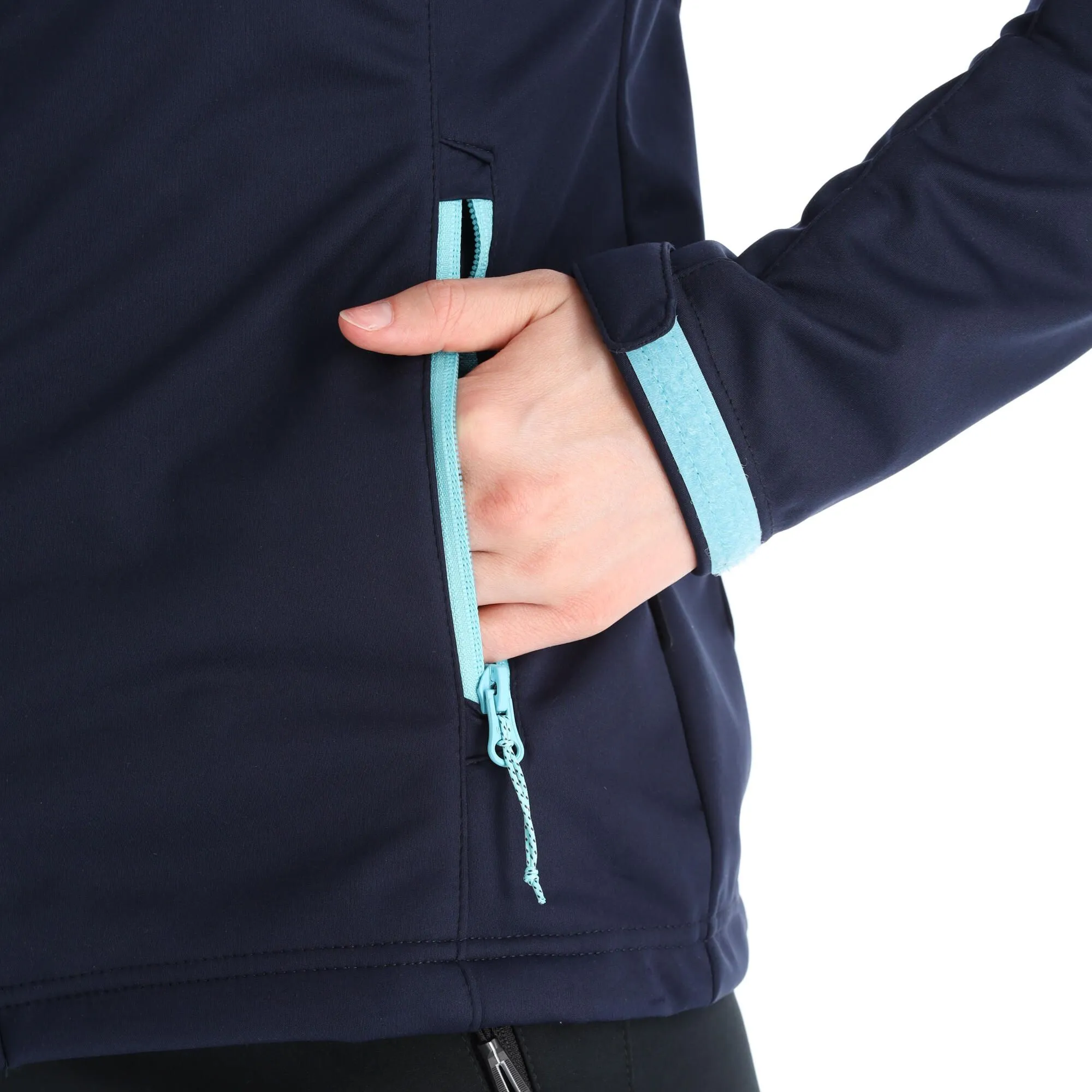 Icepeak, Boise Softshell Skijacke Damen Dark Blau 10 Icepeak, Boise Softshell Skijacke Damen Dark Blau – Bild 8