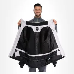 Icepeak, Carbon Skijacke Herren Light Grau -Icepeak Geschaft icepeak carbon aa jas gevoerd heren light grijs 22icepe249v4 BI 06