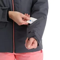 Icepeak, Cathay Skijacke Damen Granite Grau -Icepeak Geschaft icepeak cathay aa jas gevoerd dames granite grijs 22icepe208v2 BI 07