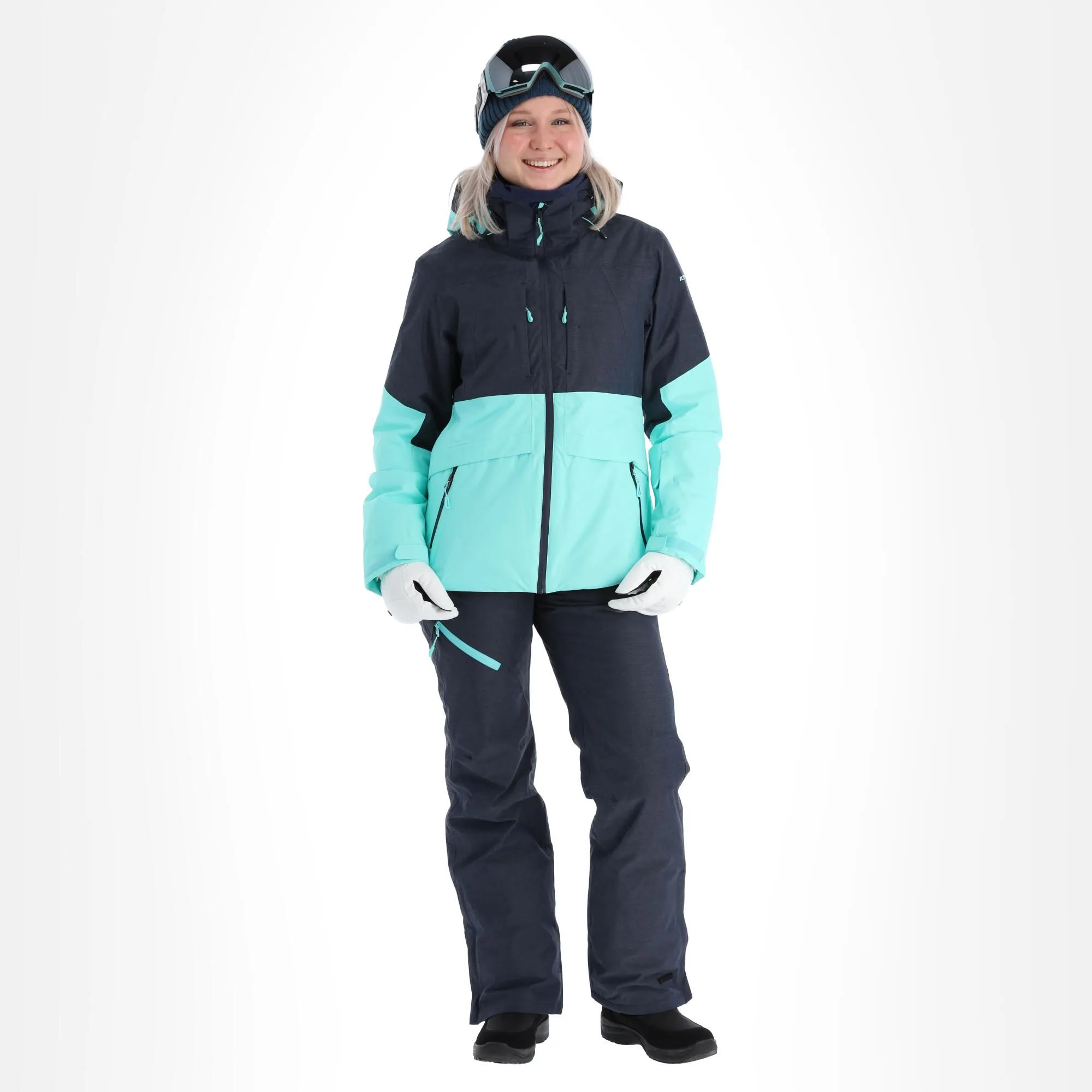 Icepeak, Cornell Skijacke Damen Turquoise Blau 3 Icepeak, Cornell Skijacke Damen Turquoise Blau