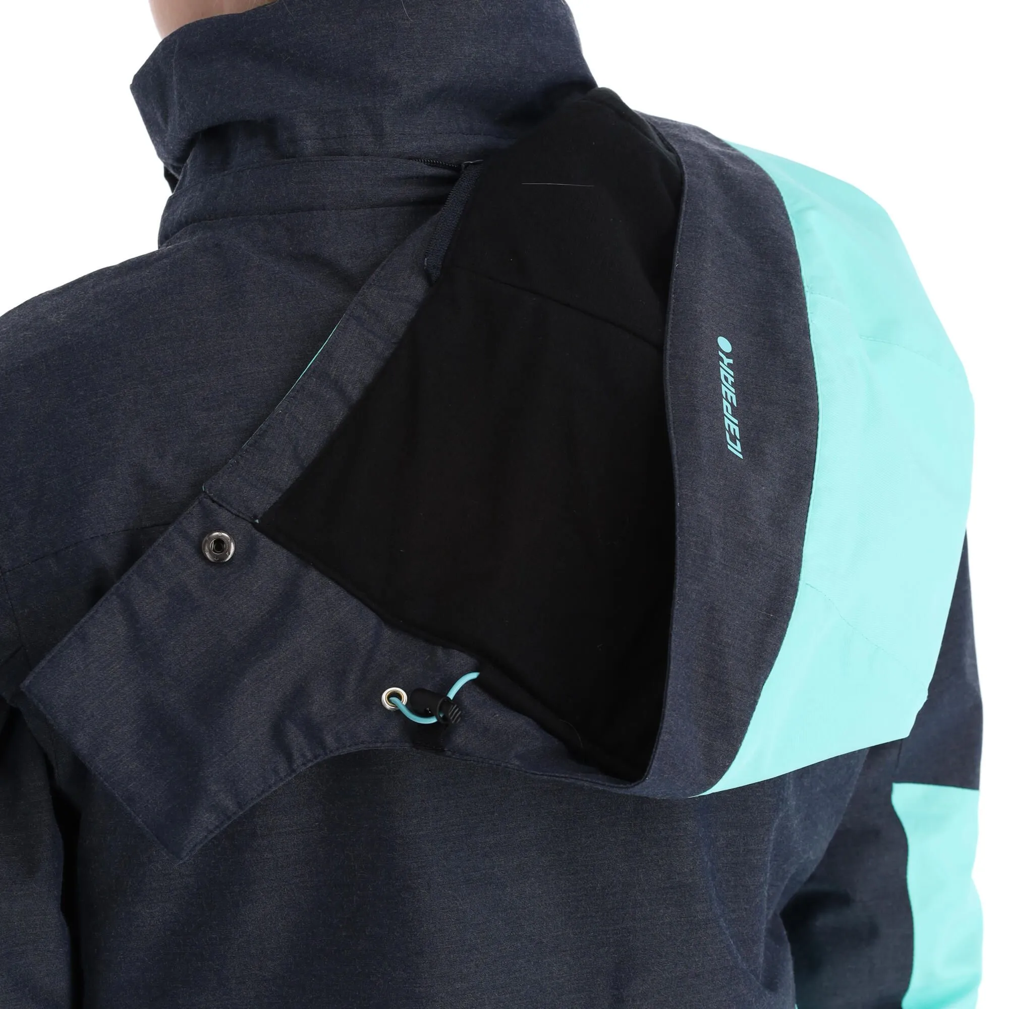 Icepeak, Cornell Skijacke Damen Turquoise Blau 14 Icepeak, Cornell Skijacke Damen Turquoise Blau – Bild 12
