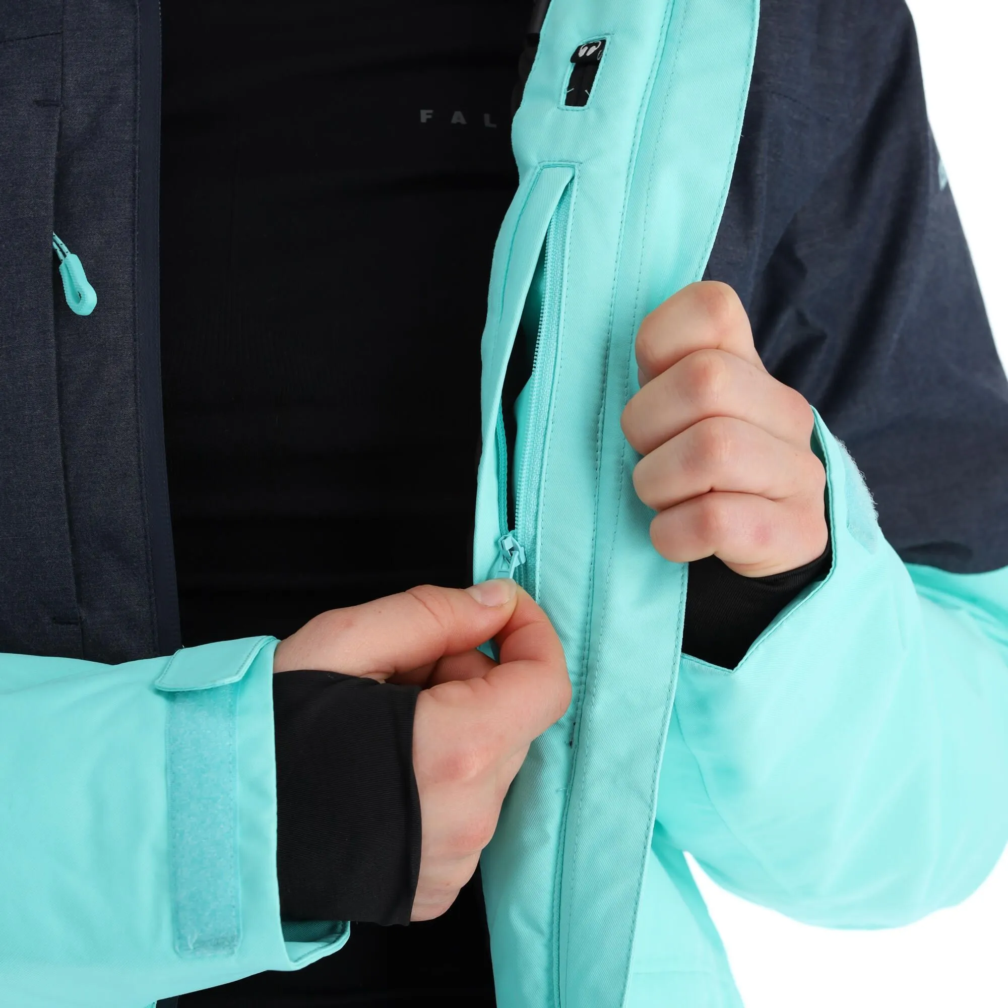 Icepeak, Cornell Skijacke Damen Turquoise Blau 15 Icepeak, Cornell Skijacke Damen Turquoise Blau – Bild 13