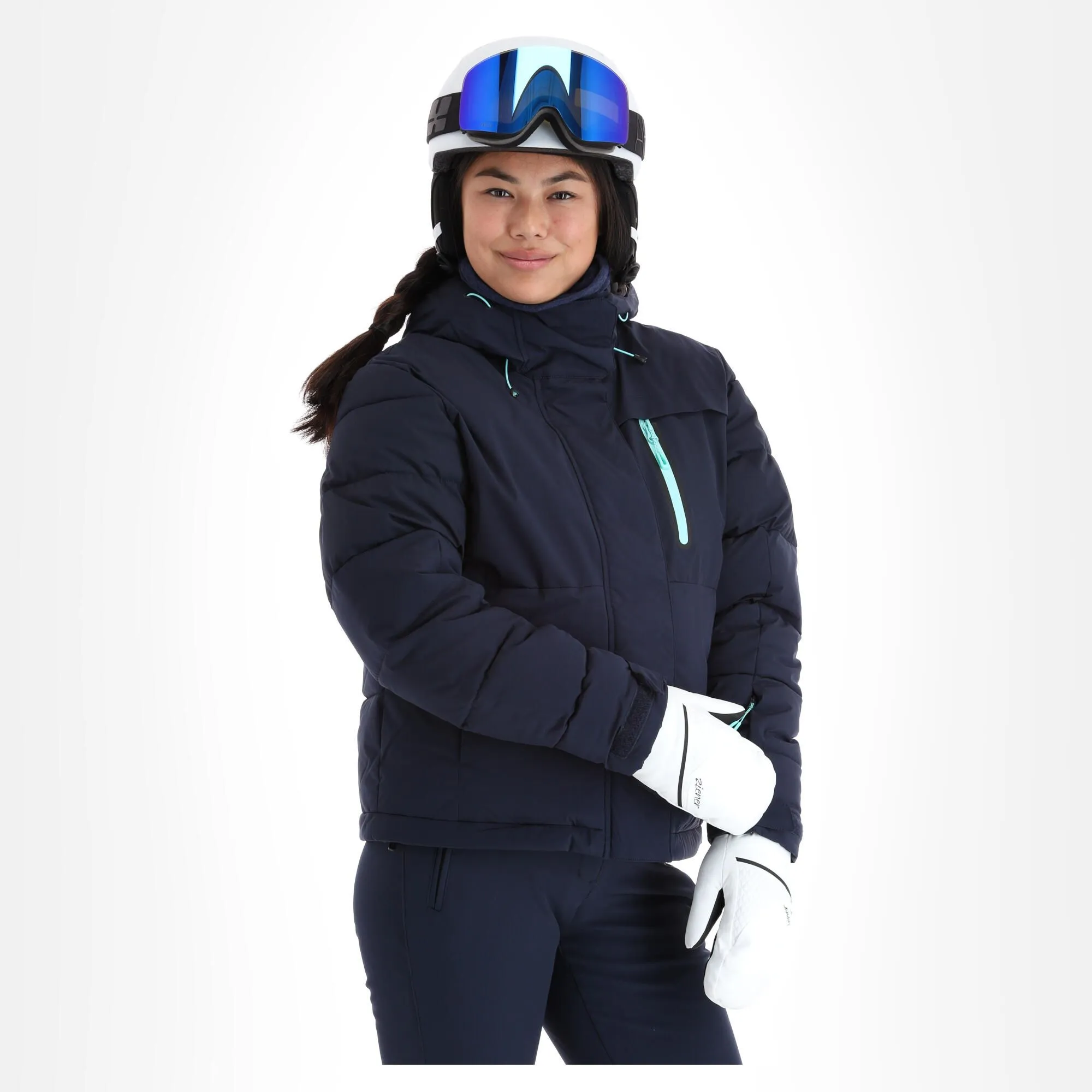 Icepeak, Creola Skijacke Damen Dark Blau 6 Icepeak, Creola Skijacke Damen Dark Blau – Bild 4