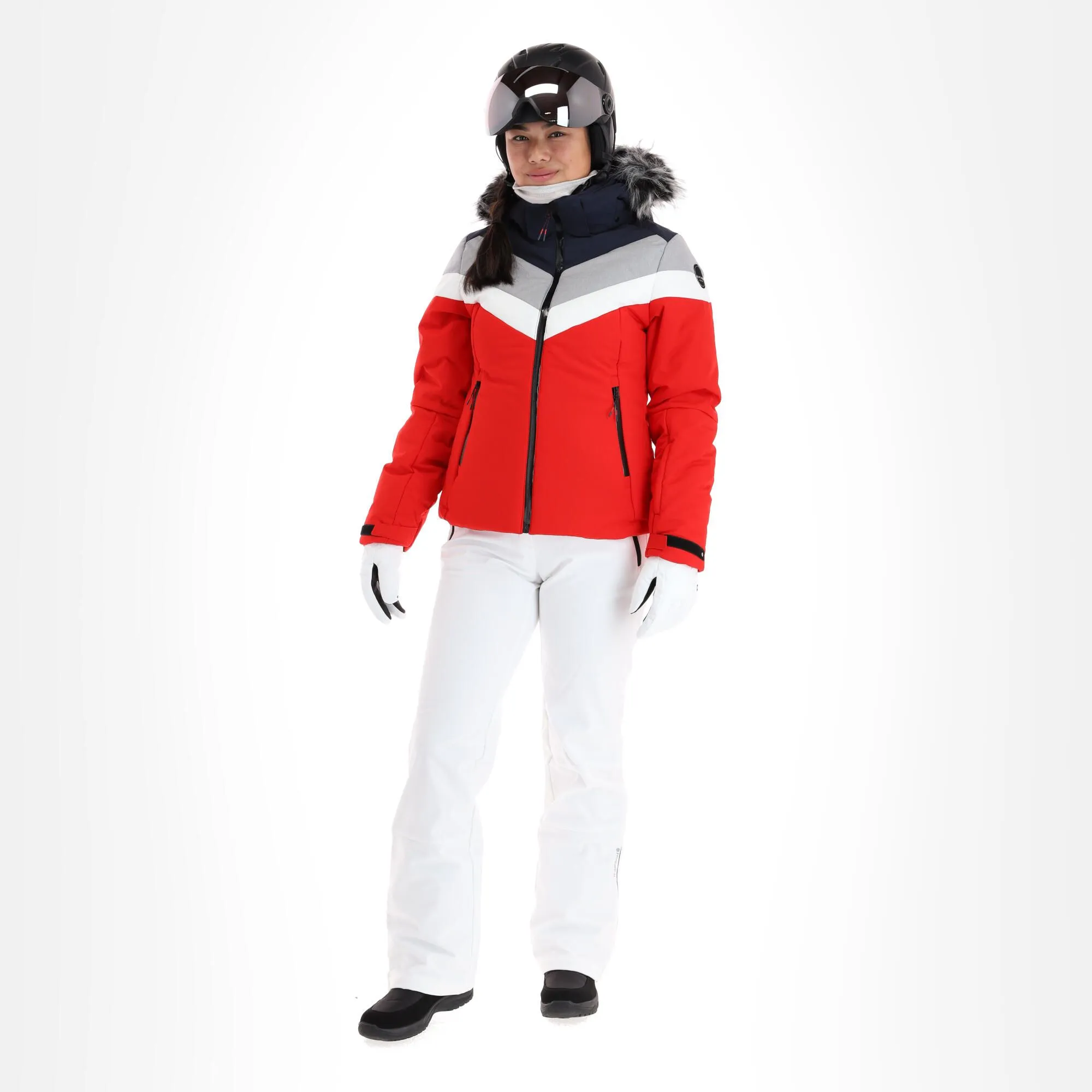 Icepeak, Electra Skijacke Damen Classic Rot 3 Icepeak, Electra Skijacke Damen Classic Rot