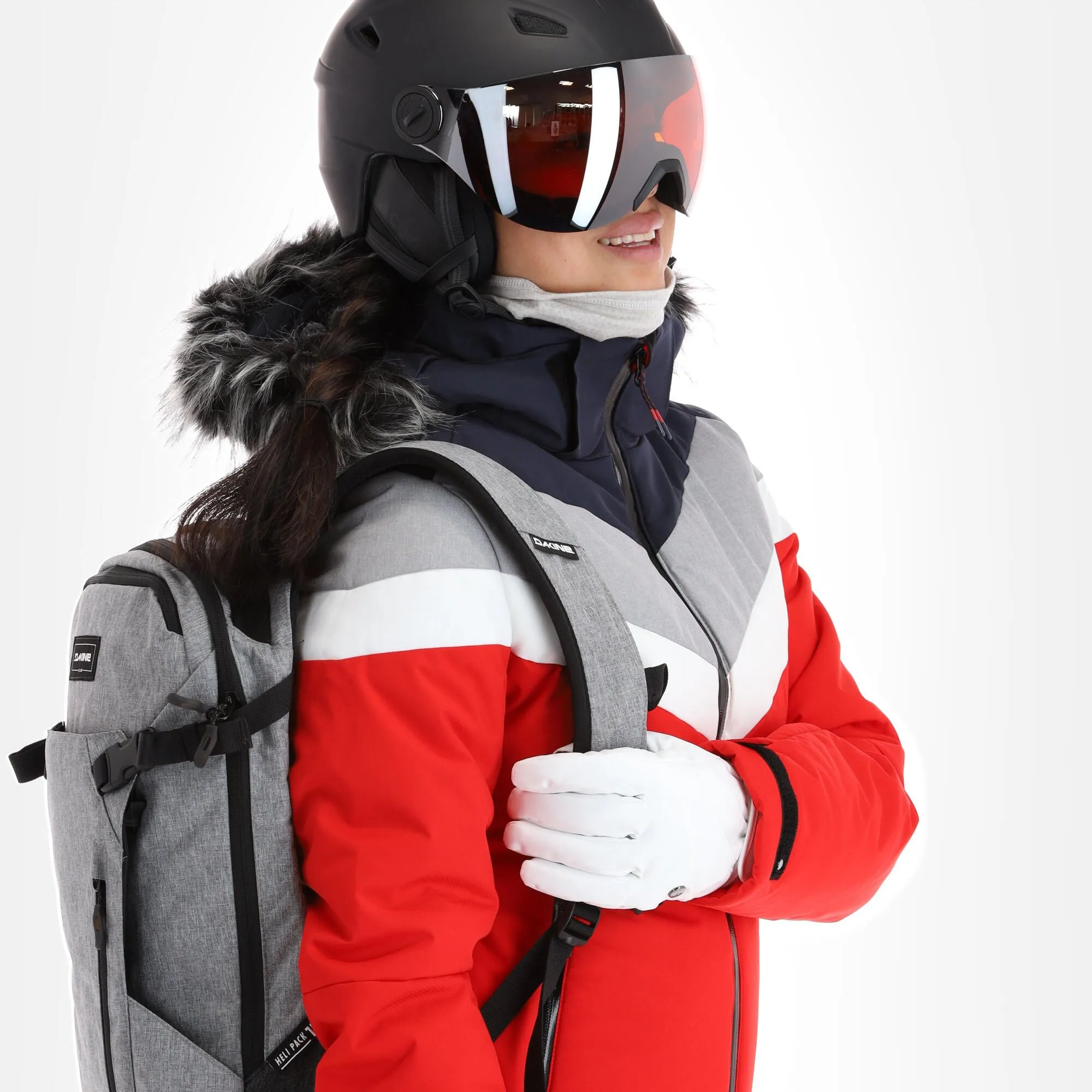 Icepeak, Electra Skijacke Damen Classic Rot 7 Icepeak, Electra Skijacke Damen Classic Rot – Bild 5