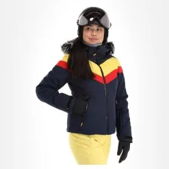 Icepeak, Electra Skijacke Damen Dark Blau -Icepeak Geschaft icepeak electra aa jas gevoerd dames dark blauw 22icepe202v5 BI 02