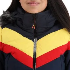 Icepeak, Electra Skijacke Damen Dark Blau -Icepeak Geschaft icepeak electra aa jas gevoerd dames dark blauw 22icepe202v5 BI 09