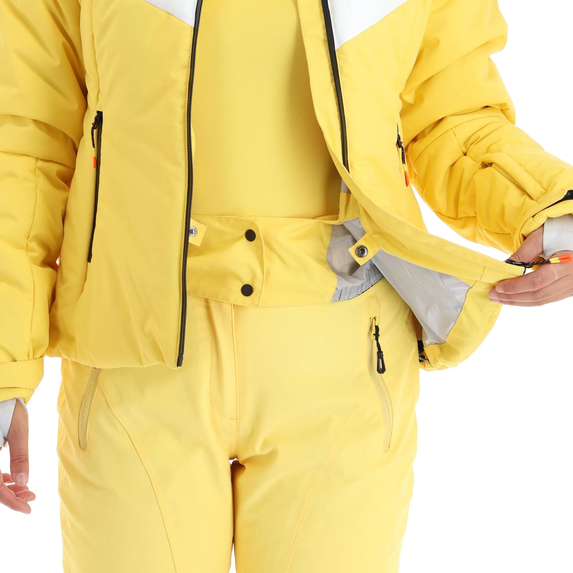 Icepeak, Electra Skijacke Damen Light Gelb 13 Icepeak, Electra Skijacke Damen Light Gelb – Bild 11