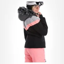 Icepeak, Electra Skijacke Damen Schwarz -Icepeak Geschaft icepeak electra aa jas gevoerd dames zwart 22icepe202v1 BI 03