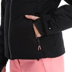 Icepeak, Electra Skijacke Damen Schwarz -Icepeak Geschaft icepeak electra aa jas gevoerd dames zwart 22icepe202v1 BI 11