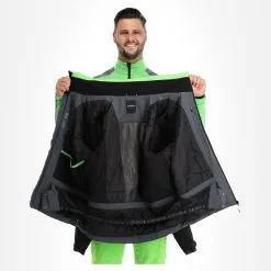 Icepeak, Elkhart Skijacke Herren Granite Grau -Icepeak Geschaft icepeak elkhart aa jas gevoerd heren granite grijs 22icepe247v3 BI 06