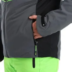 Icepeak, Elkhart Skijacke Herren Granite Grau -Icepeak Geschaft icepeak elkhart aa jas gevoerd heren granite grijs 22icepe247v3 BI 12