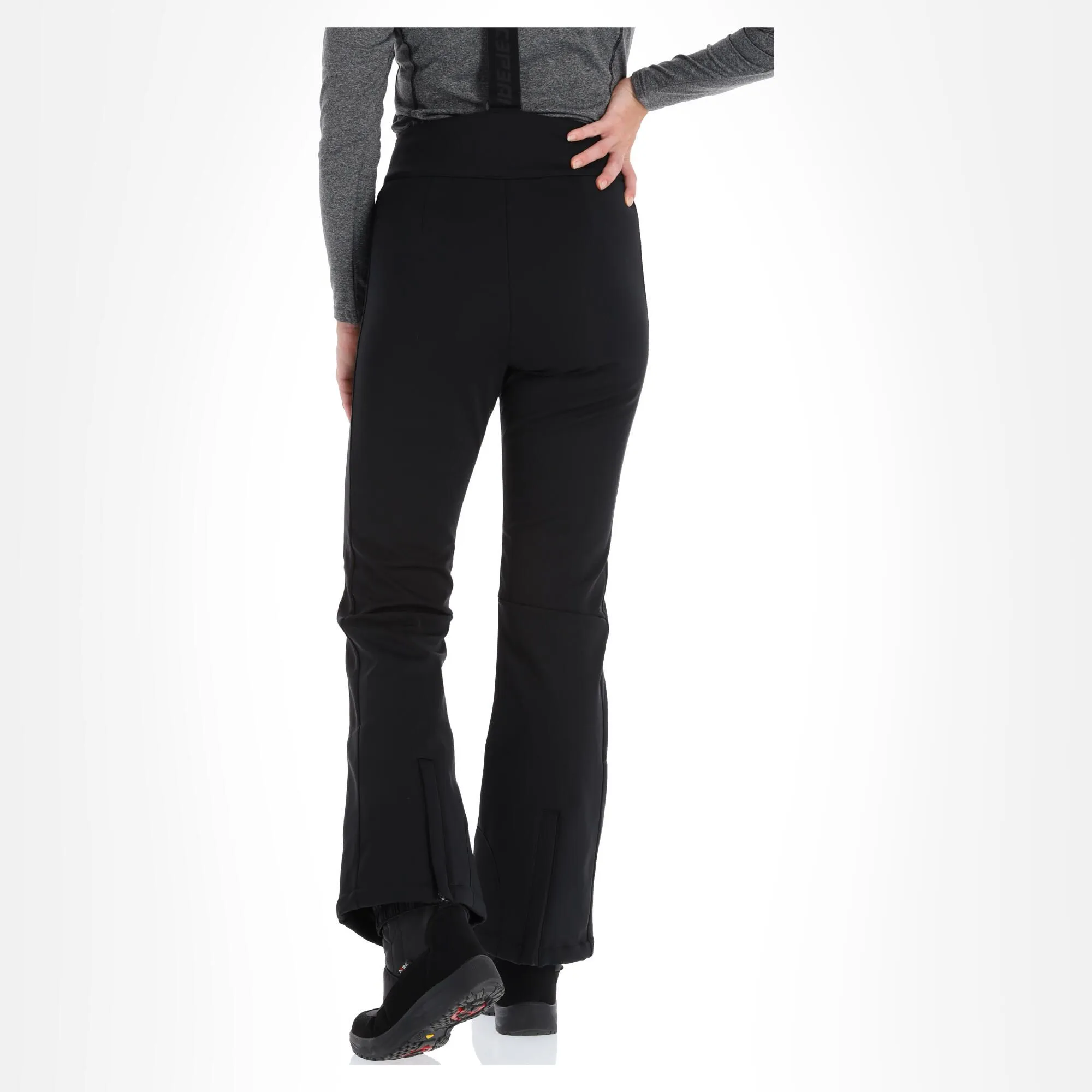 Icepeak, Ellsworth Softshell Skihose Damen Schwarz 5 Icepeak, Ellsworth Softshell Skihose Damen Schwarz – Bild 3