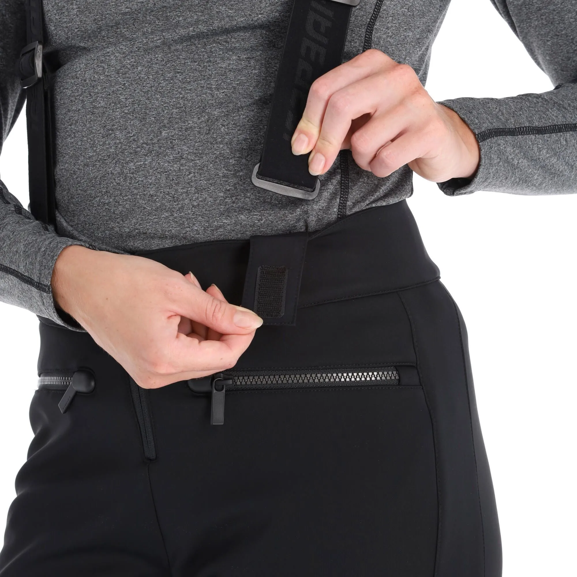 Icepeak, Ellsworth Softshell Skihose Damen Schwarz 10 Icepeak, Ellsworth Softshell Skihose Damen Schwarz – Bild 8