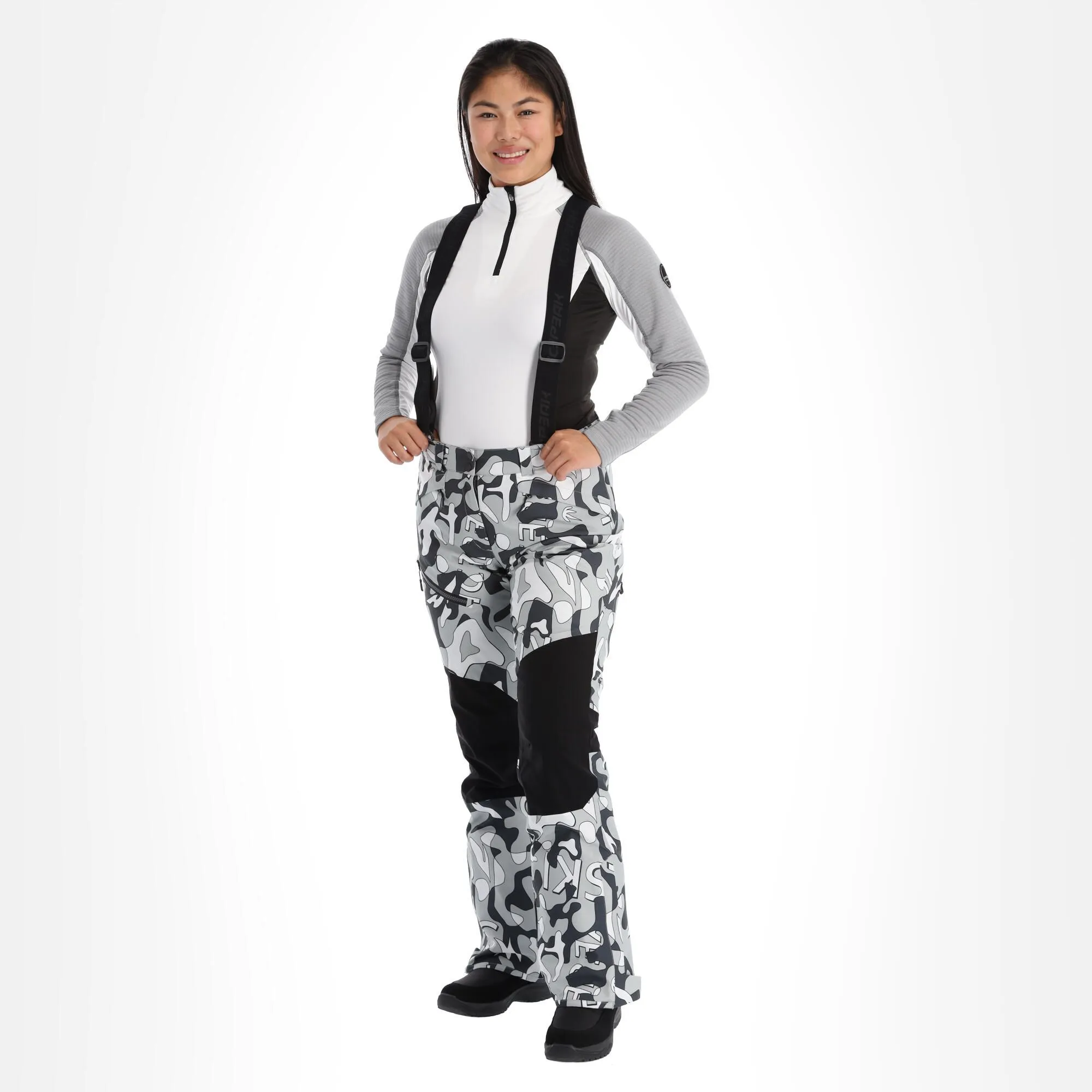 Icepeak, Elmshorn Skihose Damen Granite Grau 3 Icepeak, Elmshorn Skihose Damen Granite Grau