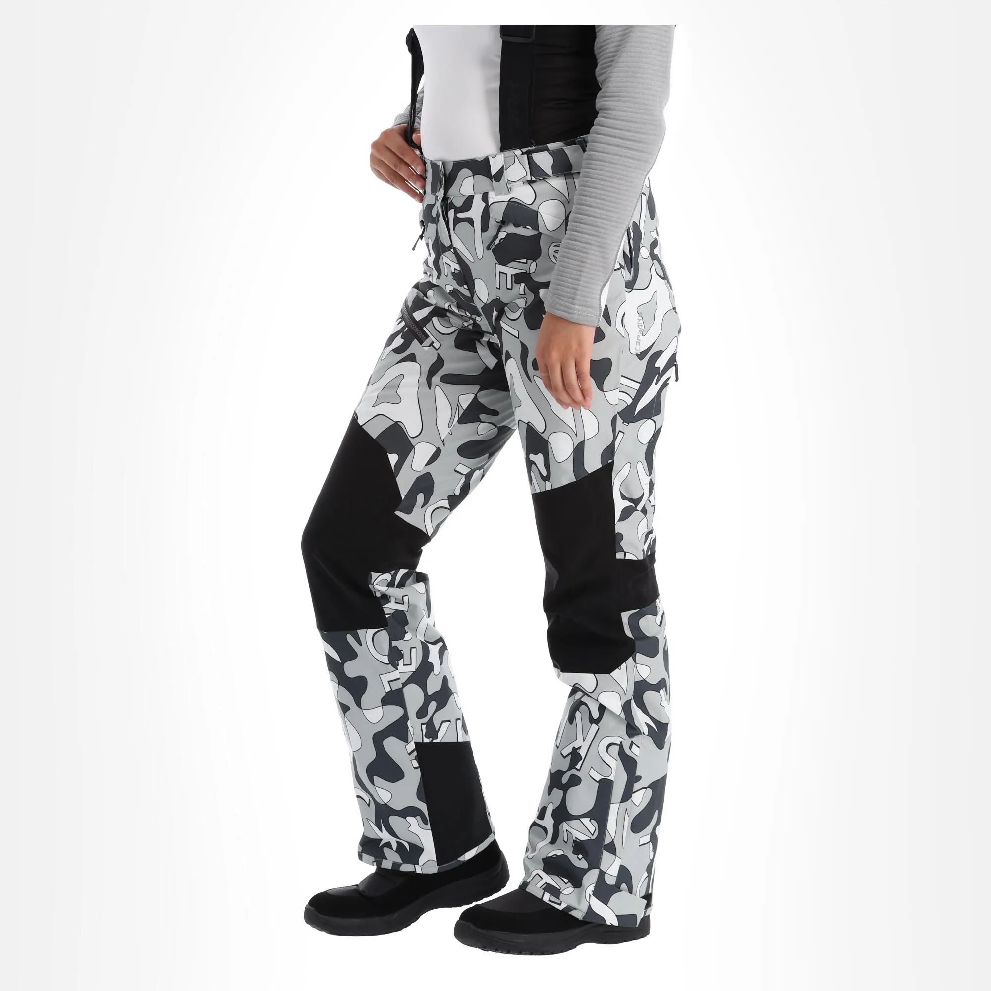 Icepeak, Elmshorn Skihose Damen Granite Grau 6 Icepeak, Elmshorn Skihose Damen Granite Grau – Bild 4