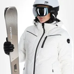Icepeak, Elsah Skijacke Damen Optic Weiß -Icepeak Geschaft icepeak elsah aa jas gevoerd dames optic wit 22icepe203v1 BI 05