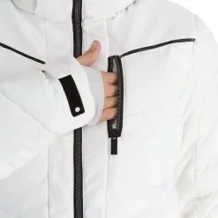 Icepeak, Elsah Skijacke Damen Optic Weiß -Icepeak Geschaft icepeak elsah aa jas gevoerd dames optic wit 22icepe203v1 BI 11