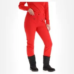 Icepeak, Enigma Softshell Skihose Damen Classic Rot -Icepeak Geschaft icepeak enigma bc skibroek softshell dames classic rood 22icepe220v4 BI 04