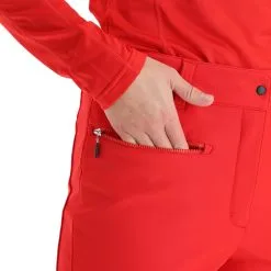 Icepeak, Enigma Softshell Skihose Damen Classic Rot -Icepeak Geschaft icepeak enigma bc skibroek softshell dames classic rood 22icepe220v4 BI 06