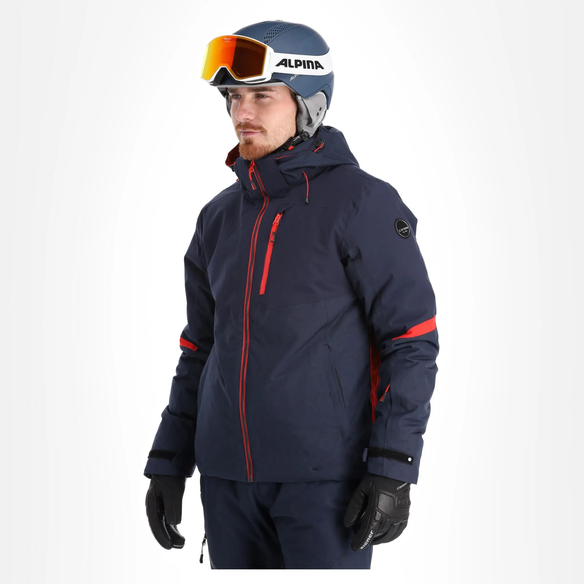 Icepeak, Essen Skijacke Herren Dark Blau 6 Icepeak, Essen Skijacke Herren Dark Blau – Bild 4