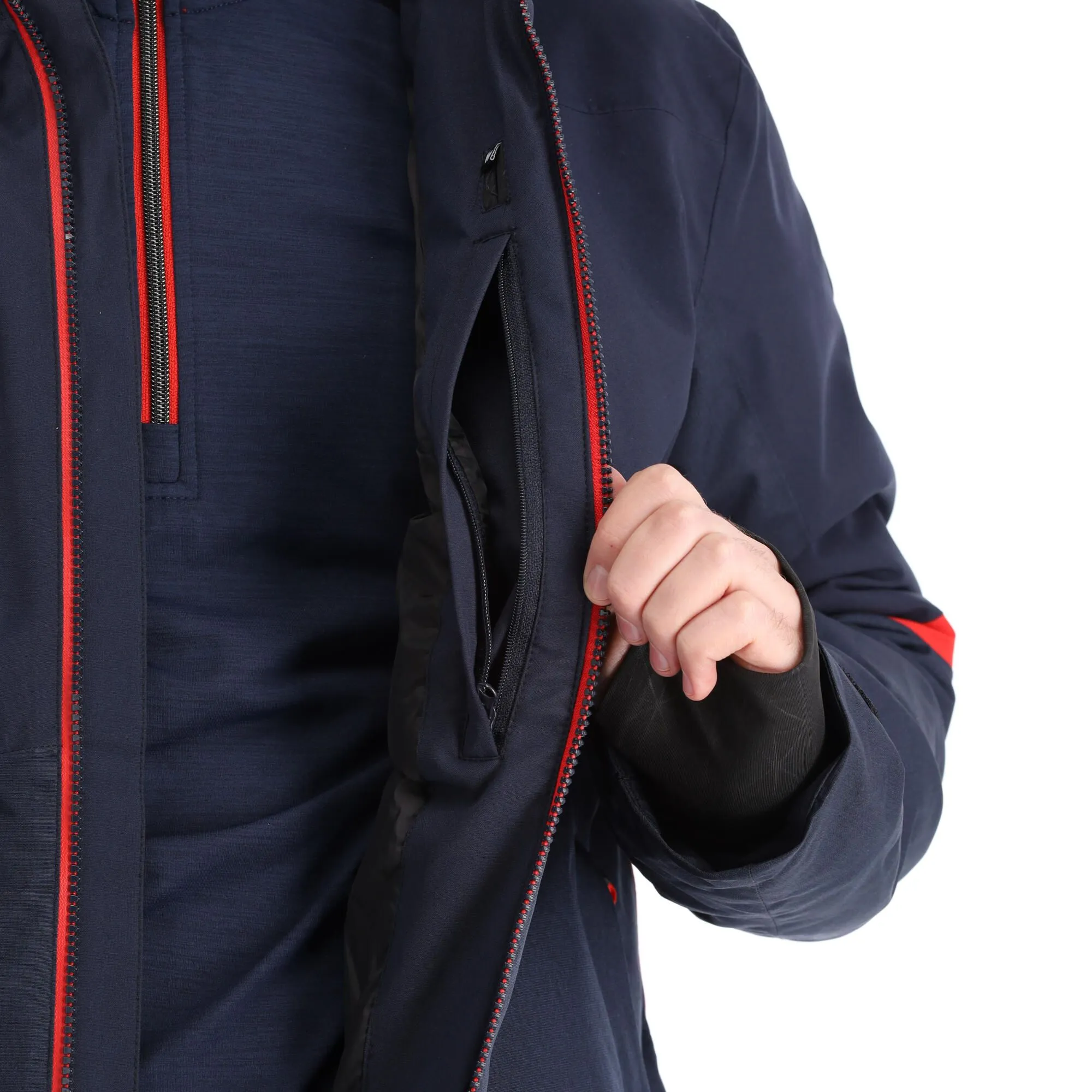 Icepeak, Essen Skijacke Herren Dark Blau 11 Icepeak, Essen Skijacke Herren Dark Blau – Bild 9