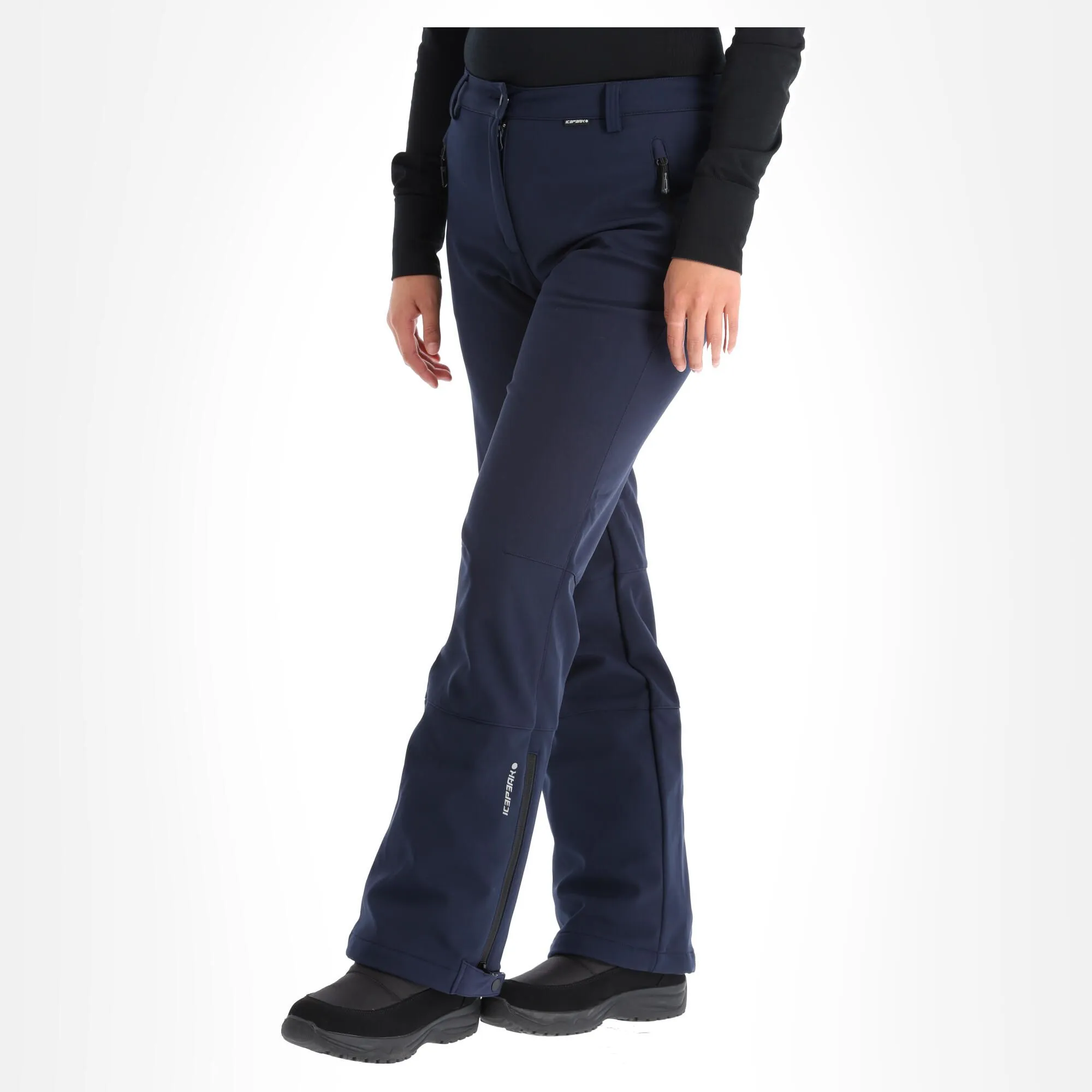 Icepeak, Frechen Softshell Skihose Damen Dark Blau 6 Icepeak, Frechen Softshell Skihose Damen Dark Blau – Bild 4
