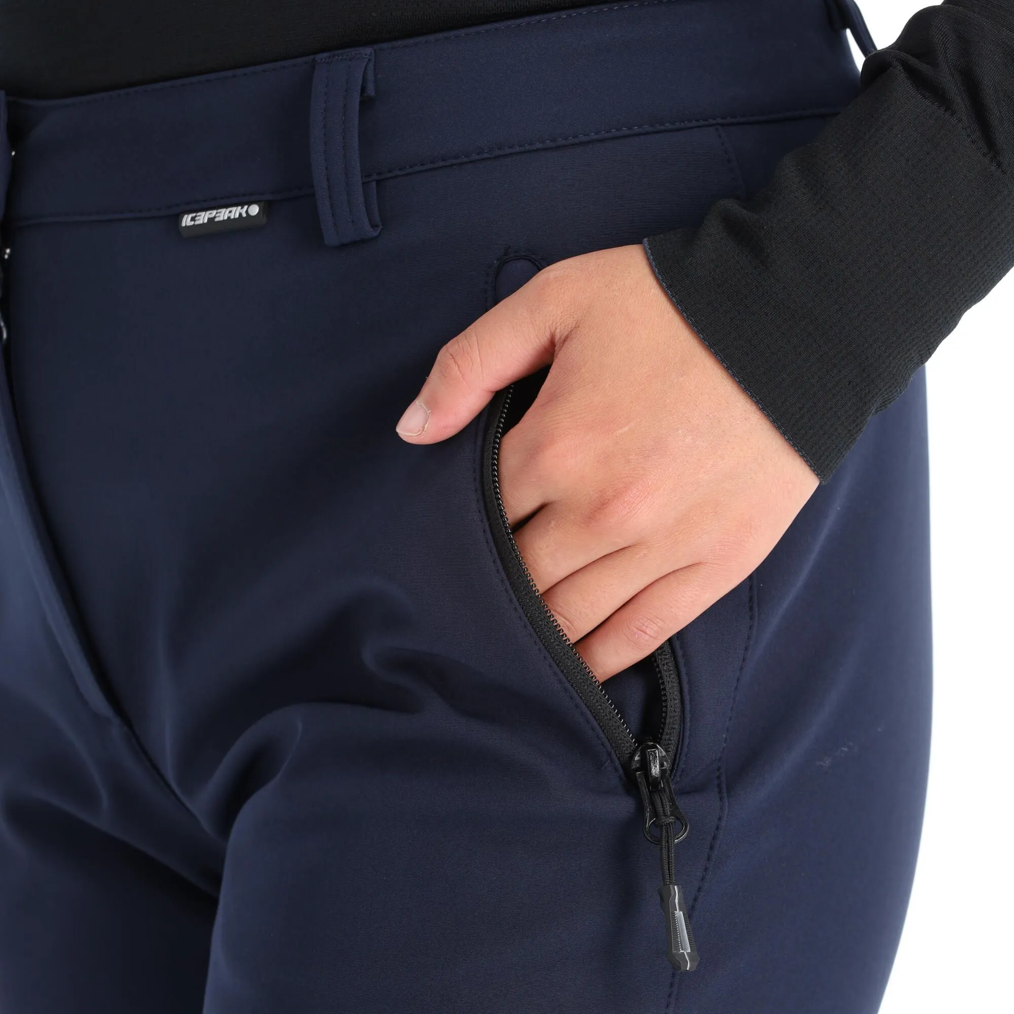 Icepeak, Frechen Softshell Skihose Damen Dark Blau 9 Icepeak, Frechen Softshell Skihose Damen Dark Blau – Bild 7