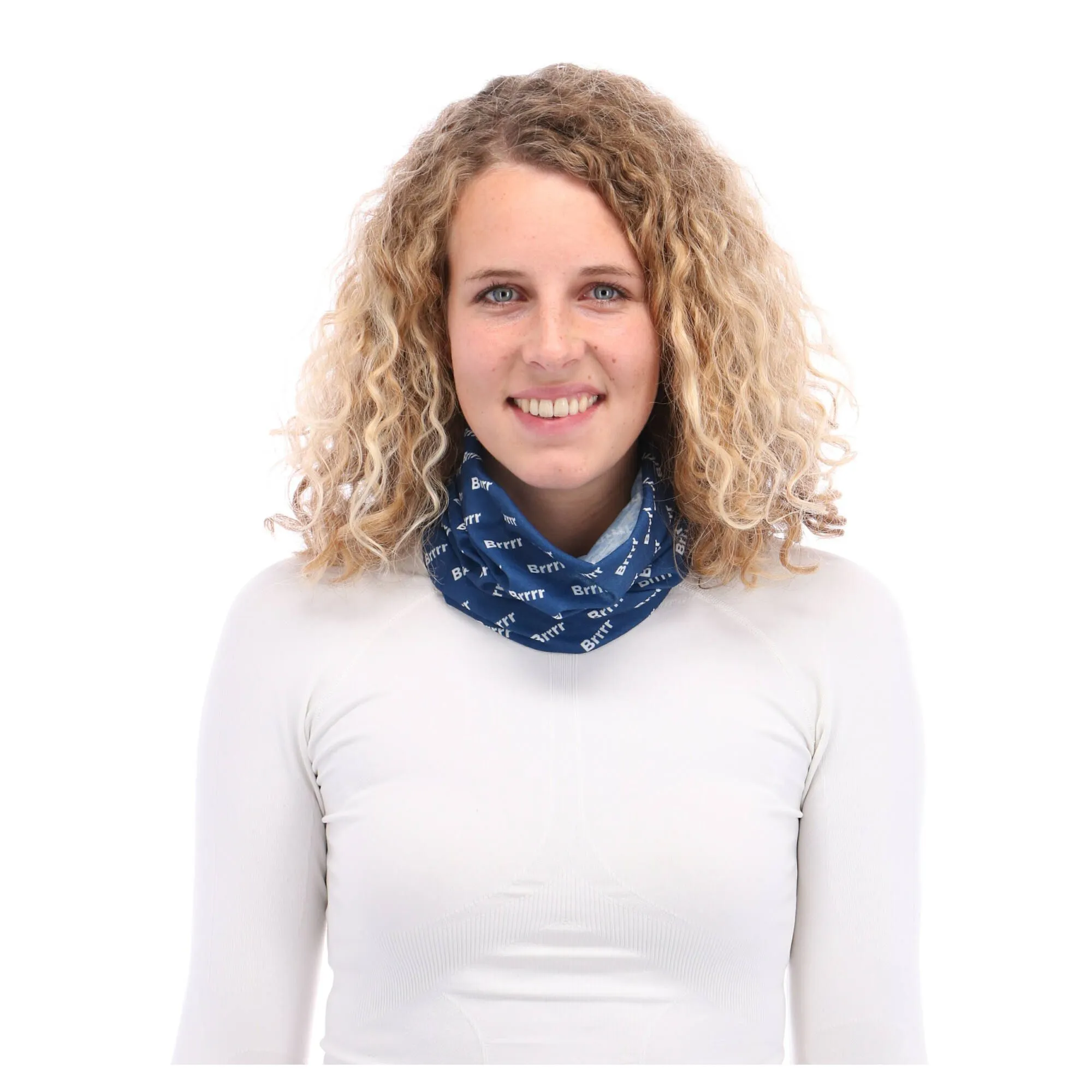 Deluni, Lightweight Neckwarmer Brrr, Schal, Blau 4 Deluni, Lightweight Neckwarmer Brrr, Schal, Blau – Bild 2