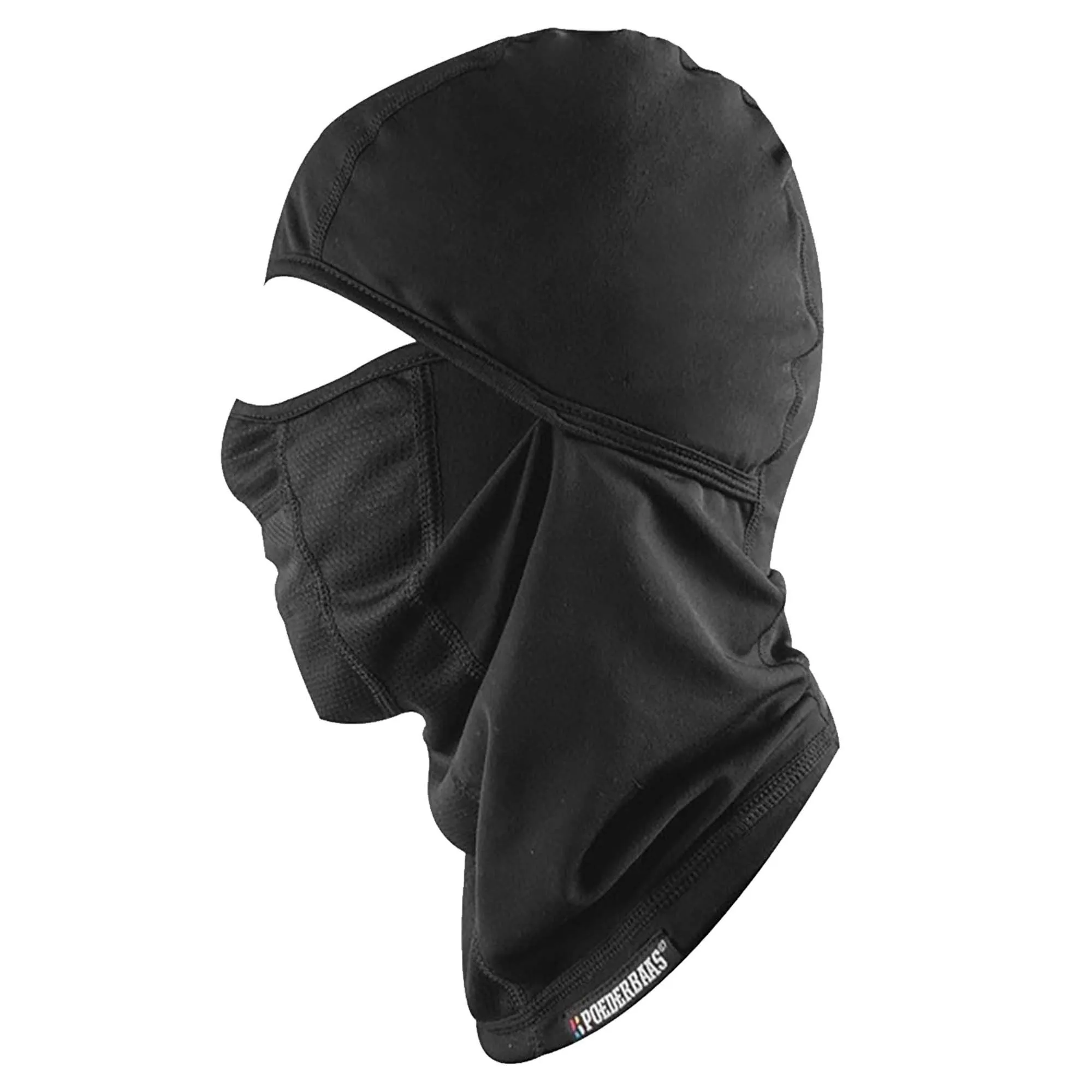 Poederbaas, Poederbaasje Kids Balaclava Skimaske Kinder Schwarz 2 Poederbaas, Poederbaasje Kids Balaclava Skimaske Kinder Schwarz