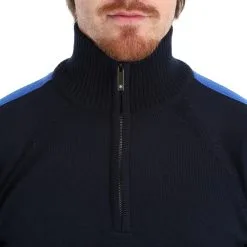 Kama, Merino Sweater Pullover Herren Navy Blau -Icepeak Geschaft kama merino sweater eb trui heren navy blauw 22kamax102v1 BI 05