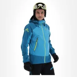 Karpos, Storm Evo Hardshell Skijacke Herren Jewel Seaport Blau -Icepeak Geschaft karpos storm evo ab hardshell jas heren jewel seaport blauw 22karpo101v1 BI 04