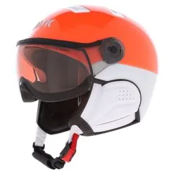 Kask, Class Sport Photochromic Skihelm Mit Visier Unisex Fluo Orange