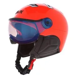Kask, Firefly Visor Skihelm Mit Visier Unisex Rot