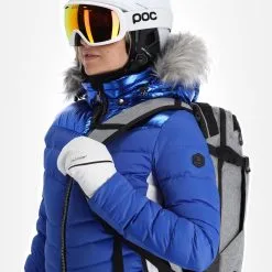 Kelly, Down Jacket Skijacke Damen Ocean Blau -Icepeak Geschaft kelly down jacket aa jas gevoerd dames ocean blauw 22kelly101v2 BI 05