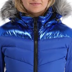 Kelly, Down Jacket Skijacke Damen Ocean Blau -Icepeak Geschaft kelly down jacket aa jas gevoerd dames ocean blauw 22kelly101v2 BI 07