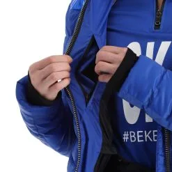 Kelly, Down Jacket Skijacke Damen Ocean Blau -Icepeak Geschaft kelly down jacket aa jas gevoerd dames ocean blauw 22kelly101v2 BI 14