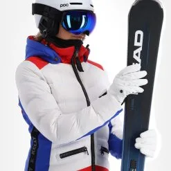 Kelly, Down Jacket Skijacke Damen Ocean Blau, Weiß 21 Kelly, Down Jacket Skijacke Damen Ocean Blau, Weiß -Icepeak Geschaft kelly down jacket aa jas gevoerd dames ocean blauw wit 22kelly102v3 BI 05