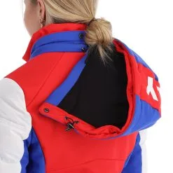 Kelly, Down Jacket Skijacke Damen Ocean Blau, Weiß 28 Kelly, Down Jacket Skijacke Damen Ocean Blau, Weiß -Icepeak Geschaft kelly down jacket aa jas gevoerd dames ocean blauw wit 22kelly102v3 BI 12