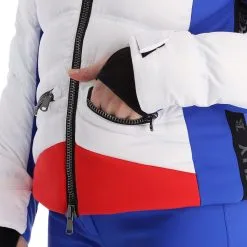 Kelly, Down Jacket Skijacke Damen Ocean Blau, Weiß 29 Kelly, Down Jacket Skijacke Damen Ocean Blau, Weiß -Icepeak Geschaft kelly down jacket aa jas gevoerd dames ocean blauw wit 22kelly102v3 BI 13