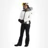 Kelly, Down Jacket Skijacke Damen Stone Weiß -Icepeak Geschaft kelly down jacket aa jas gevoerd dames stone wit 22kelly101v3 BI 01