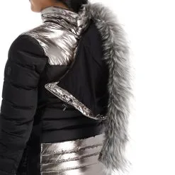 Kelly, Down Jacket Skijacke Damen Stone Schwarz -Icepeak Geschaft kelly down jacket aa jas gevoerd dames stone zwart 22kelly101v1 BI 11