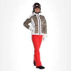 Kelly, Softshell Jacket Softshell Skijacke Damen Goud, Weiß