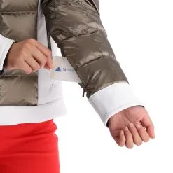 Kelly, Softshell Jacket Softshell Skijacke Damen Goud, Weiß -Icepeak Geschaft kelly softshell jacket ac softshell jas dames goud wit 22kelly104v4 BI 08